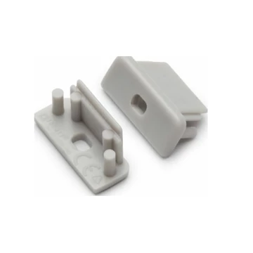 130658 - LED végzáró Surface ALU profilhoz szürke (pár)