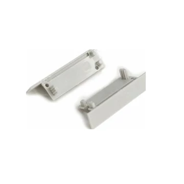 215049 - LED végzáró Flat ALU profilhoz szürke (pár)