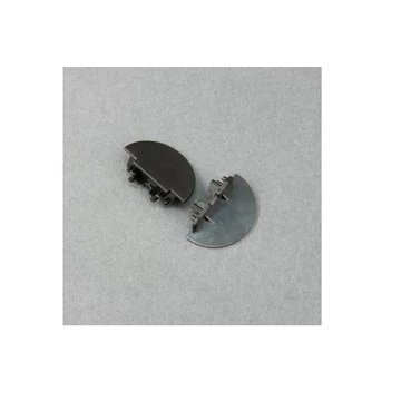 230909 - LED végzáró Groove ALU profilhoz fekete (pár)