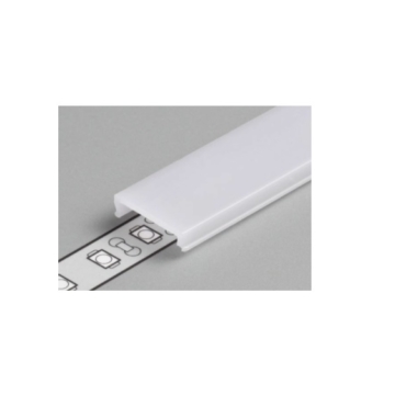 269801 - LED takaró léc Led profilhoz pattintható tejszínű 4méter