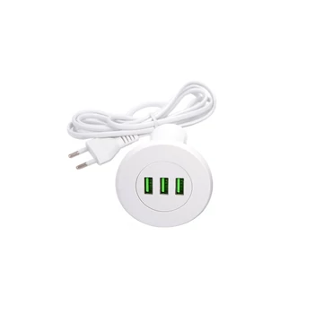 361007 - Strong USB töltő, 3x töltő kimenet fehér