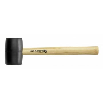 HT3B043 - Högert Kalapács gumi, fa nyéllel, 680g
