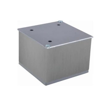 153312 - Négyszögletes láb 80x80 100mm nemesacél