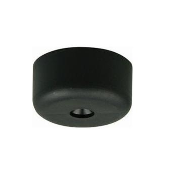 82742 - Műanyag láb csavarozható fekete 20x40mm 82742