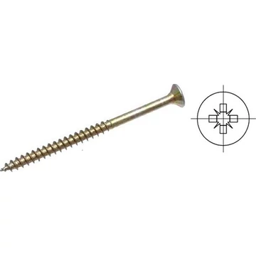 95389 - Facsavar 6x90/60 sárga darabos részleges menettel