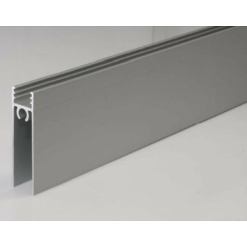 224153 - Tolóajtó takaró profil alsó 2m (1000mm) ezüst Simple Sevroll