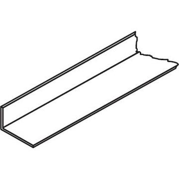 89133 - Tolóajtó profil "L" 17x11mm 1,7m olíva Sevroll