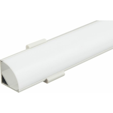 342526 - LED takaró léc Belcore profilhoz domború tejszínű 2méter