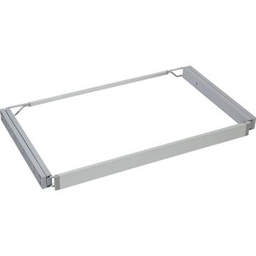 284629 - VIBO gardróbkeret 830-900mm teljeskihúzású fékes
