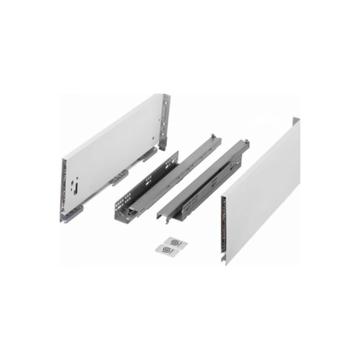 334984 - StrongMax keskenyfalú, szinkronizált fióksín teljes kih. csillapítós fehér 185/300mm