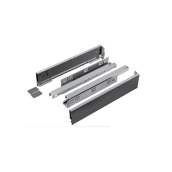 335008 - StrongMax keskenyfalú, szinkronizált fióksín teljes kih. 89/300mm csillapítós antracit