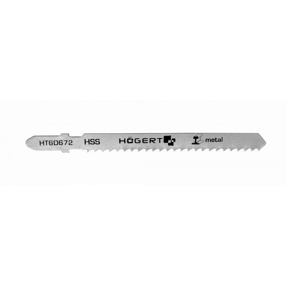 HT6D672 - Högert Dekopír fűrészlap, 75/100mm, fém, HSS, 8 TPI, 5db/csomag