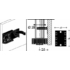 Kép 2/2 - 82760 - Lábazat tartó klip lábazati előlaphoz sarokra csavarozható SCILM