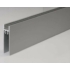Kép 1/2 - 224153 - Tolóajtó takaró profil alsó 2m (1000mm) ezüst Simple Sevroll